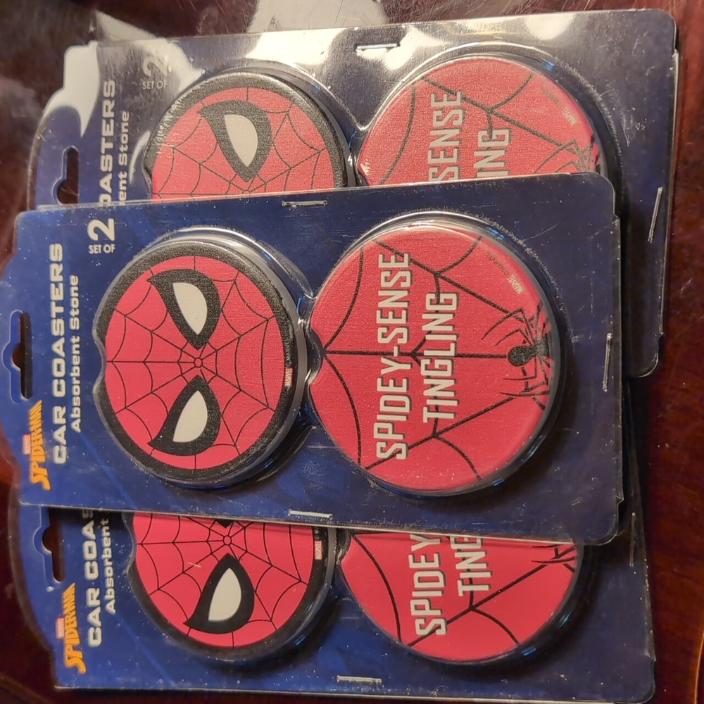 🆕 Spiderman Stoneware Coasters